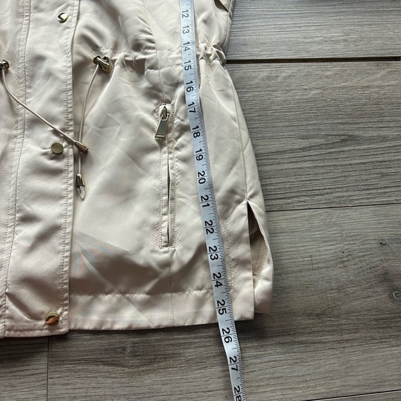Zara Zip Up Hooded Windbreaker‎ Jacket size Medium - Picture 3 of 7